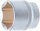 BGS Steckschlüssel-Einsatz Sechskant | Antrieb Innenvierkant 12,5 mm (1/2") | SW 35 mm