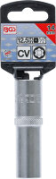 BGS Steckschlüssel-Einsatz Super Lock, tief | Antrieb Innenvierkant 12,5 mm (1/2") | SW 14 mm
