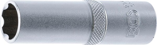 BGS Steckschlüssel-Einsatz Super Lock, tief | Antrieb Innenvierkant 12,5 mm (1/2") | SW 15 mm