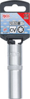 BGS Steckschlüssel-Einsatz Super Lock, tief | Antrieb Innenvierkant 12,5 mm (1/2") | SW 15 mm