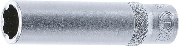 BGS Steckschlüssel-Einsatz Super Lock, tief | Antrieb Innenvierkant 6,3 mm (1/4") | SW 8 mm