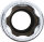 BGS Steckschlüssel-Einsatz Super Lock, tief | Antrieb Innenvierkant 6,3 mm (1/4") | SW 8 mm