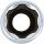 BGS Steckschlüssel-Einsatz Super Lock, tief | Antrieb Innenvierkant 6,3 mm (1/4") | SW 9 mm