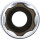 BGS Steckschlüssel-Einsatz Super Lock, tief | Antrieb Innenvierkant 6,3 mm (1/4") | SW 10 mm