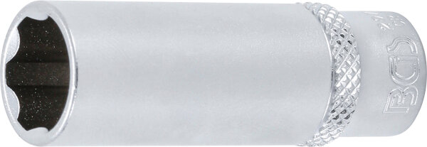 BGS Steckschlüssel-Einsatz Super Lock, tief | Antrieb Innenvierkant 6,3 mm (1/4") | SW 12 mm