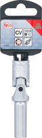 BGS Glühkerzen-Gelenk-Einsatz Sechskant | Antrieb Innenvierkant 10 mm (3/8") | SW 10 mm