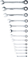 BGS Diy Ratschenring-Maulschlüssel-Satz | SW 8 - 32 mm | 13-tlg.
