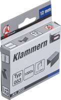 BGS Diy Klammern | Typ 53 | 12 x 11,4 mm | 1000 Stück