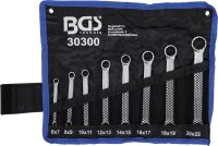 BGS Doppel-Ringschlüssel-Satz | extra flach | SW 6 - 22 mm | 8-tlg.