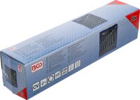 BGS Doppel-Ringschlüssel-Satz | tief gekröpft | SW 6 x 7 - 20 x 22 mm | 8-tlg.