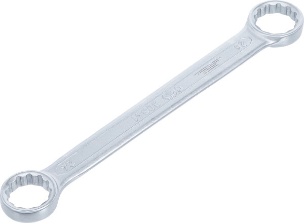BGS Doppel-Ringschlüssel | extra flach | SW 24 x 26 mm