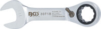 BGS Ratschenring-Maulschlüssel | kurz | umschaltbar | SW 18 mm