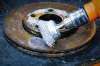 BGS Topfbürste | Aufnahme 6 mm Stift | Ø 75 mm