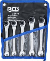BGS Ratschenring-Maulschlüssel-Satz | offen | 5-tlg.