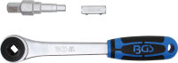 BGS Durchsteckknarre mit Adapter und Stufenschlüssel...
