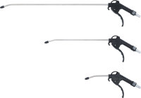 BGS Diy Druckluft-Ausblaspistolen-Satz | 110 / 300 / 500 mm | 3-tlg.