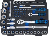 BGS Schaumeinlage für Art. BOXSYS1 & 2: Steckschlüssel-Satz | 6,3 mm (1/4") / 12,5 mm (1/2") | BGS systainer® | 65-tlg.