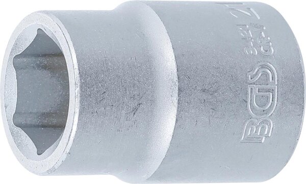 BGS Steckschlüssel-Einsatz Sechskant | Antrieb Innenvierkant 20 mm (3/4") | SW 21 mm