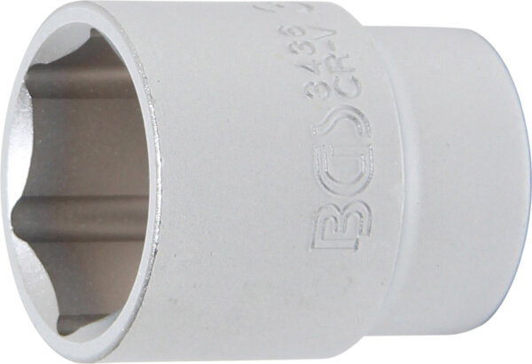 BGS Steckschlüssel-Einsatz Sechskant | Antrieb Innenvierkant 20 mm (3/4") | SW 36 mm