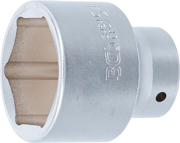 BGS Steckschlüssel-Einsatz Sechskant | Antrieb Innenvierkant 20 mm (3/4") | SW 54 mm