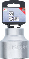 BGS Steckschlüssel-Einsatz Sechskant | Antrieb Innenvierkant 20 mm (3/4") | SW 54 mm