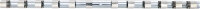 BGS Aufsteckschiene mit 12 Clips | 20 mm (3/4")