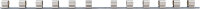 BGS Aufsteckschiene mit 12 Clips | 20 mm (3/4")