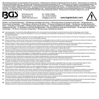 BGS Schlag-Ringschlüssel | Sechskant | mit 2 Schlagflächen | SW 22 mm