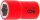 BGS VDE-Steckschlüssel-Einsatz Sechskant | Antrieb Innenvierkant 10 mm (3/8") | SW 14 mm