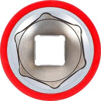 BGS VDE-Steckschlüssel-Einsatz Sechskant | Antrieb Innenvierkant 10 mm (3/8") | SW 22 mm