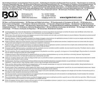 BGS Diy Spannband mit Schnellverschluss | 2,5 m x 25 mm