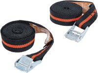 BGS Diy Spannband-Satz mit Schnellverschluss | 2,5 m x 25...