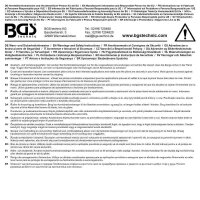 BGS Elektronik-Kombizange | mit Feder | 120 mm