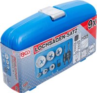 BGS Lochsägen-Satz | Ø 22 - 65 mm | Tiefe 40 mm | 8-tlg.