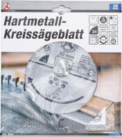 BGS Diy Hartmetall-Kreissägeblatt | Ø 190 x 30 x 2,5 mm | 24 Zähne