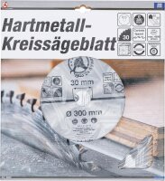 BGS Diy Hartmetall-Kreissägeblatt | Ø 300 x 30 x 3,2 mm | 30 Zähne