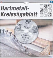 BGS Diy Hartmetall-Kreissägeblatt | Ø 350 x 30 x 3,4 mm | 40 Zähne
