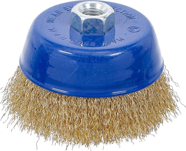 BGS Topfbürste | Aufnahme M14 x 2,0 | Ø 100 x 67 mm