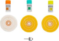 BGS Polier-Sortiment für harte Metalle | 7-tlg.