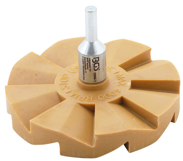 BGS Folienradierer | mit Lamellen | Ø 100 mm