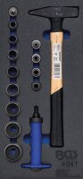 BGS Werkstattwageneinlage 1/3: Locheisen-Satz, Hammer |...