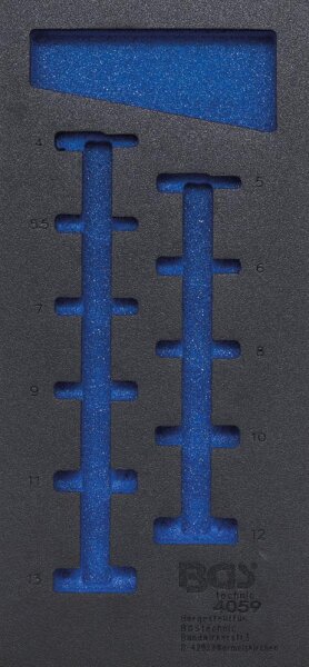 BGS Werkstattwageneinlage 1/3 | leer | für Art. 4059