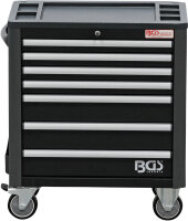 BGS Werkstattwagen | 7 Schubladen | extra geringe Bauhöhe | leer