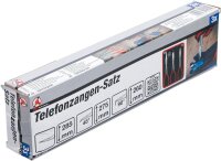 BGS Diy Telefonzangen-Satz | gerade / gebogen | 260 - 285 mm | 3-tlg.