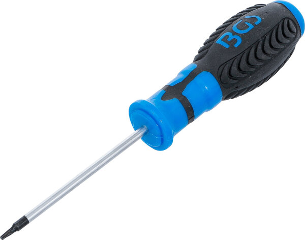 BGS Schraubendreher | T-Profil (für Torx) T7 | Klingenlänge 80 mm