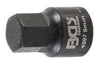 BGS Bremssattel-Einsatz | Innensechskant | extra kurz | 9 mm