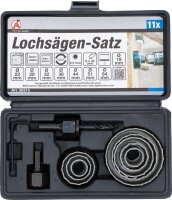 BGS Diy Lochsägen-Satz | Ø 19 - 64 mm | Tiefe 24 mm | 11-tlg.