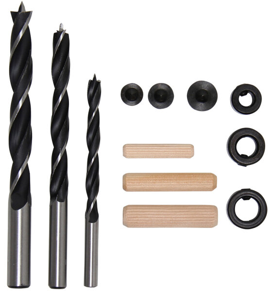 BGS Diy Holzdübel-Bohrer-Satz | 6 - 10 mm | 43-tlg.