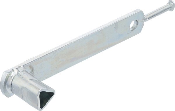 BGS Diy Dreikantschlüssel für Absperrposten mit Dreikantschloss | M12