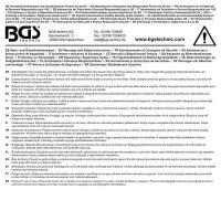 BGS Diy Trapezklingen-Satz | für Art. 50611, 50614 | 10-tlg.